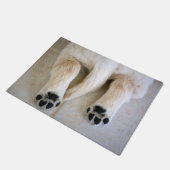 Golden Retriever Puppy Toes Deurmat (Schuin)