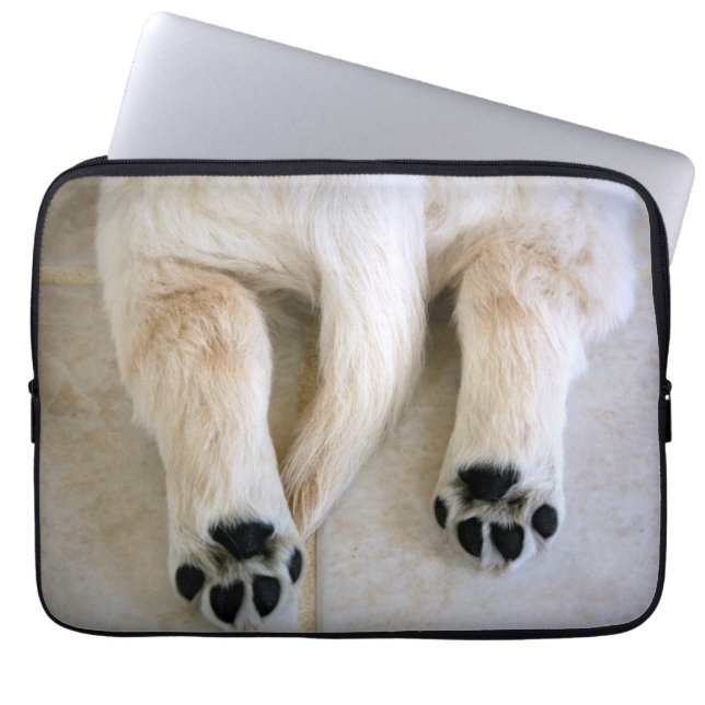 Golden Retriever Puppy Toes Laptop Sleeve (Voorkant)
