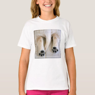 Golden Retriever Puppy Toes T-shirt