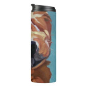 Golden Retriever Puppy Tumbler Thermosbeker (Geroteerd rechts)