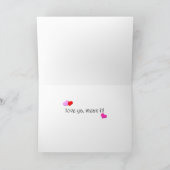 Golden Retriever Puppy Valentijn Kaart (Binnen)