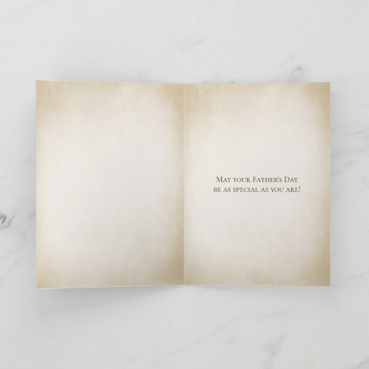 golden retriever puppy voor opa kaart (Binnen)