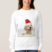 Golden Retriever Puppy vrouw Sweatshirt (Voorkant)