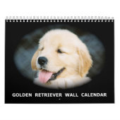 Golden Retriever Puppy Wall Agenda Kalender (Hoes)
