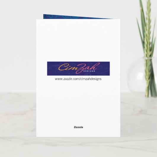 Golden Retriever Puppy With Tennis Ball Snow Globe Kaart (Achterkant)