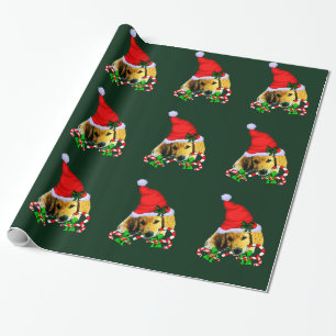 Golden Retriever Puppy Wrapping Paper Cadeaupapier