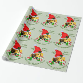 Golden Retriever Puppy Wrapping Paper Cadeaupapier