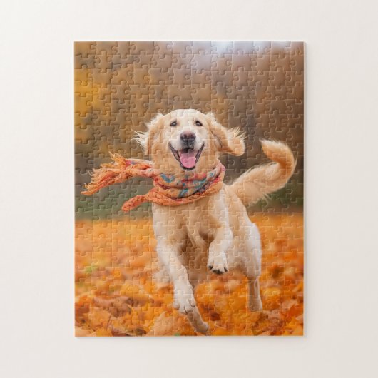 Golden Retriever-puzzel Legpuzzel (Verticaal)
