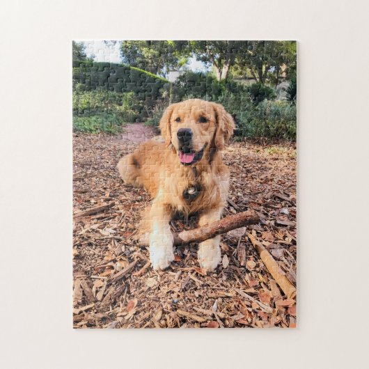 Golden Retriever Puzzle Legpuzzel (Verticaal)
