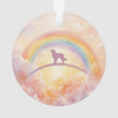  Golden Retriever Rainbow Bridge Ornament (achterkant)