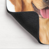 Golden Retriever Red Love Puppy Dog Portret Muismat (Hoek)