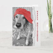 Golden Retriever Retirement Kaart (Voorkant)