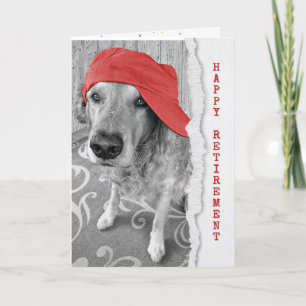 Golden Retriever Retirement Kaart