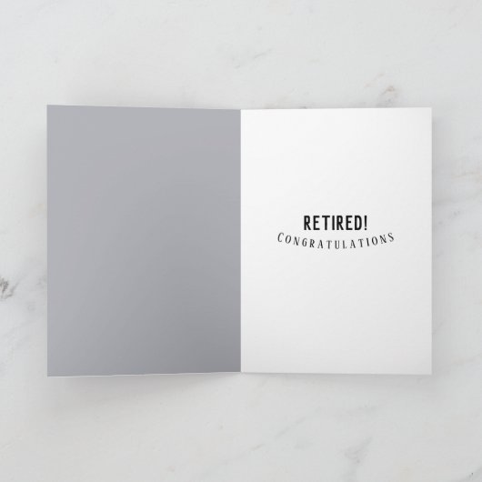 Golden Retriever Retirement Kaart (Binnen)