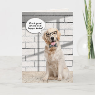 Golden Retriever Retirement Kaart