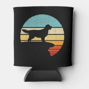 Golden Retriever Retro  60s 70s Hondeneigenaar Blikjeskoeler