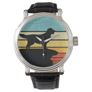 Golden Retriever Retro  60s 70s Hondeneigenaar Horloge