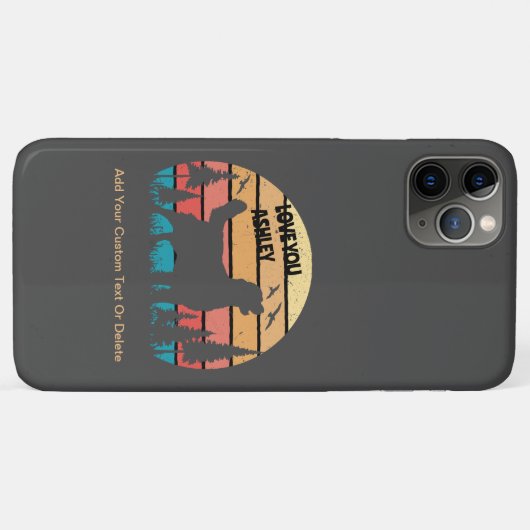  Golden retriever Retro Sun Cool Hondenliefhebber Case-Mate iPhone Case (Achterkant (horizontaal))