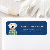 Golden Retriever Return Address Labels (Insitu)