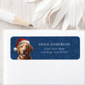 Golden Retriever Return Address Labels (Insitu)