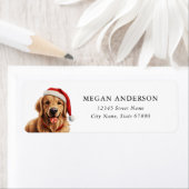 Golden Retriever Return Address Labels (Insitu)