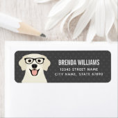 Golden Retriever Return Address Labels (Insitu)