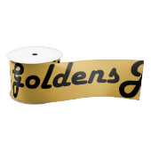 Golden Retriever Ribbon, gewoon liefdesgoden Satijnen Lint (Spoel)