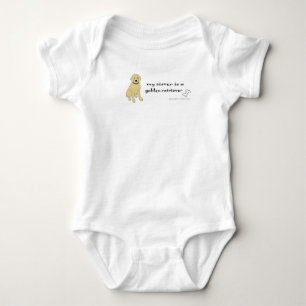 golden retriever romper