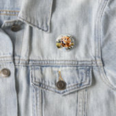 Golden Retriever Ronde Button 3,2 Cm (In situ)