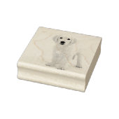 Golden Retriever Rubberstempel (Stempel)