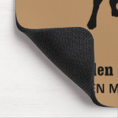 Golden Retriever Rule Mousepad Muismat (Hoek)