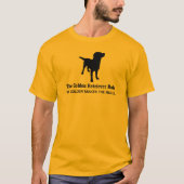 Golden Retriever Rule T-Shirt (Voorkant)