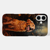 Golden Retriever 's nachts Case-Mate iPhone Case (Achterkant (horizontaal))