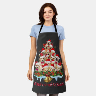 Golden Retriever Santa Hat Xmas Dogs Merry Christm Schort