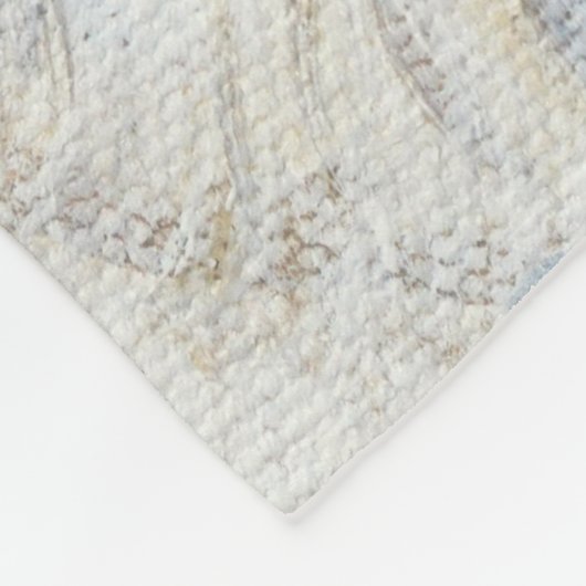 Golden Retriever schilderen Fleece Deken (Hoek)