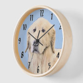 Golden Retriever schilderen - Kute Original Dog Ar (Hoek)