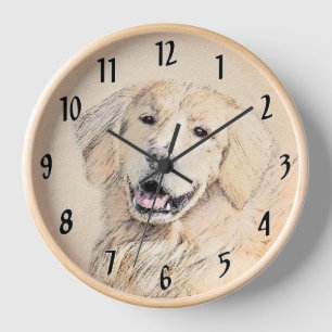 Golden Retriever schilderen - Kute Original Dog Ar