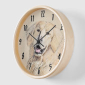 Golden Retriever schilderen - Kute Original Dog Ar (Hoek)