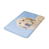 Golden Retriever schilderen - Kute Original Dog Ar Badmat (Gekanteld)
