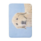 Golden Retriever schilderen - Kute Original Dog Ar Badmat (Voorkant Verticaal)