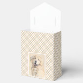 Golden Retriever schilderen - Kute Original Dog Ar Bedankdoosjes (Geopend)