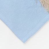 Golden Retriever schilderen - Kute Original Dog Ar Fleece Deken (Hoek)