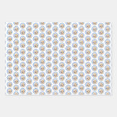 Golden Retriever schilderen - Kute Original Dog Ar Inpakpapier Vel (Voorkant 2)