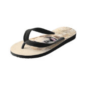 Golden Retriever schilderen - Kute Original Dog Ar Kinder Teenslippers (Schuin)