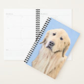 Golden Retriever schilderen - Kute Original Dog Ar Planner (Display)