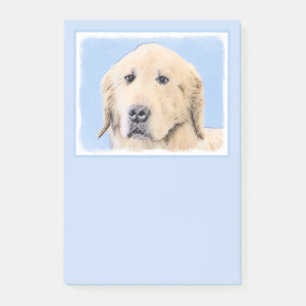 Golden Retriever schilderen - Kute Original Dog Ar Post-it® Notes