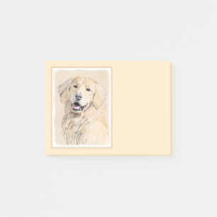Golden Retriever schilderen - Kute Original Dog Ar Post-it® Notes