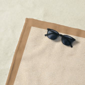 Golden Retriever schilderen - Kute Original Dog Ar Strandlaken (In situ)