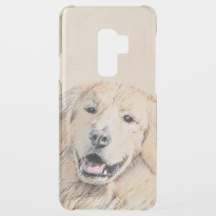 Golden Retriever schilderen - Kute Original Dog Ar Uncommon Samsung Galaxy S9 Plus Hoesje