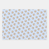 Golden Retriever schilderij Schattigee originele h Inpakpapier Vel (Voorkant)